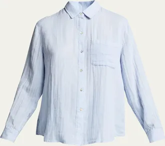 Rails Ellis Gauze Cotton Button Down Shirt