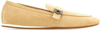 Ferragamo Mocassini Hug con fibbia - Toni neutri