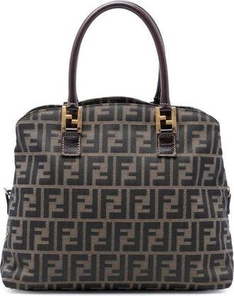 Fendi Pre-owned Fendi Zucca Canvas Satchel Ladies 7QCMC3EOZIZ0GHNO