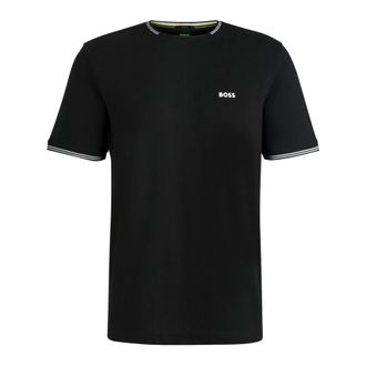 HUGO BOSS Heren, Tops, Zwart, Maat: XL Katoen
