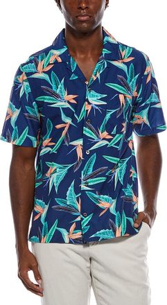 J.McLaughlin J.Mclaughlin Irons Woven Silk-Blend Shirt