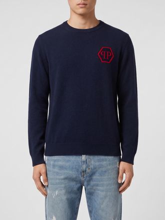 Philipp Plein Maglia a girocollo PP in cashmere