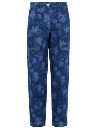 Maison Kitsuné Workwear Blue Denim Jeans