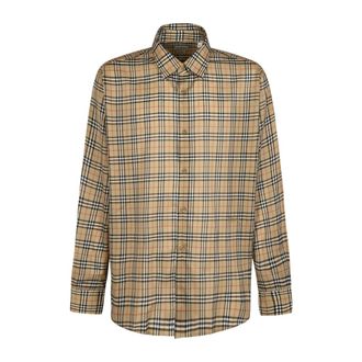 Burberry Overhemden, Heren, Veelkleurig, L, Radmar CHK