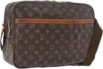 Louis Vuitton Pre-owned Schoudertas - Dames - Vintage Schoudertas - Bruin - ONE Size - Leer - Vintage