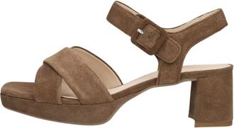 Gabor Schoenen, Dames, Bruin, 38 1/2 EU, 953 Sandalen
