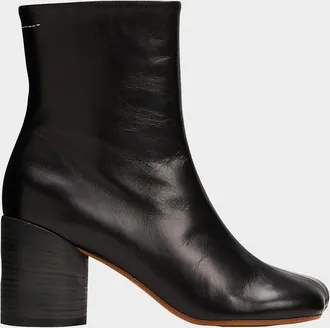 Maison Margiela Anatomic Leather Zip Booties
