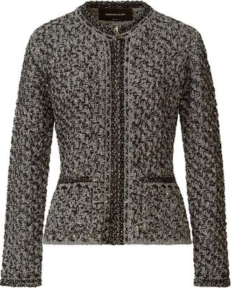 Fabiana Filippi Mujer, Chaquetas, Gris, Talla: XS