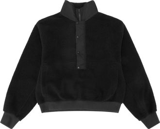 Entire studios Entire Studios - System Fleece Pullover Sweatshirt - Heren - Sweatshirts & Hoodies - Zwart - Maat: S Fleece