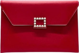 Roger Vivier Red Envelope Clutch