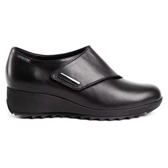Mephisto Mephisto Adilia Leather Womens Hook and loop Shoes - Black - Size:UK 5.5