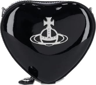 Vivienne Westwood Borsa mini in pelle - Nero