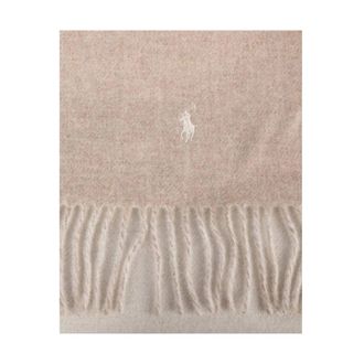 Polo Ralph Lauren Langwerpige Sjaal voor Stijlvolle Look - Heren - Wintersjaals - Beige - ONE Size - Accessoires
