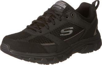 Skechers Oak Canyon Verketta Low Top Trainers Mens Black 8.5