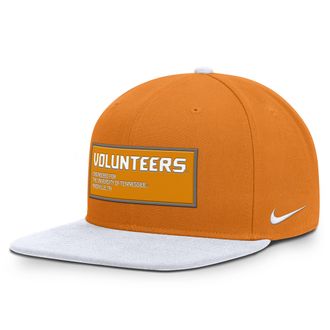Nike Tennessee On-Field Pro Nike Mens Dri-FIT College Adjustable Hat in Orange | NC1208DAUTN-PNR