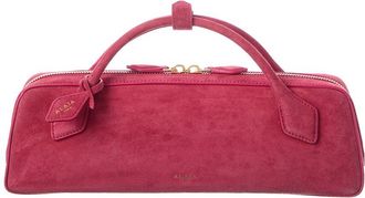 Alaia Ala&iuml;a Le Teckel Suede Clutch