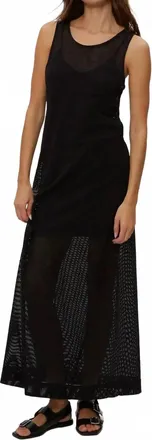 Michael Stars Julianna Maxi Dress In Black
