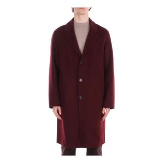 Amaranto Single-Breasted Coats - Heren - Mantel - Paars - M - Jassen