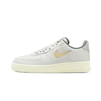 Nike Fitness, Heren, Wit, 38 1/2 EU, Leer, Air Force 1 Low 07 Jewel