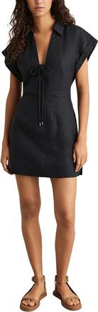 Reiss Gwen Linen Swim Top