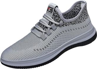 Generic Sneakers for Men Trendy Casual Basketball Shoes, Mesh Running Sneakers with Thick Non-Slip Soft Sole, Breathable Lightweight Sports Shoes Featuring Me