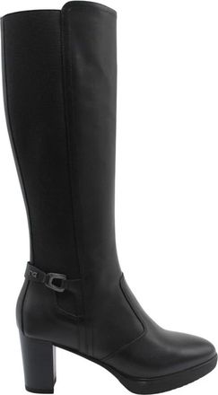Nero Giardini Mentor - Dames - Laarzen met Hak - Zwart - 39 EU - Schoenen