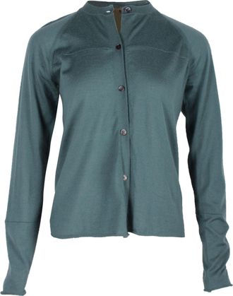 Marni Knit Cardigan in Blue Wool