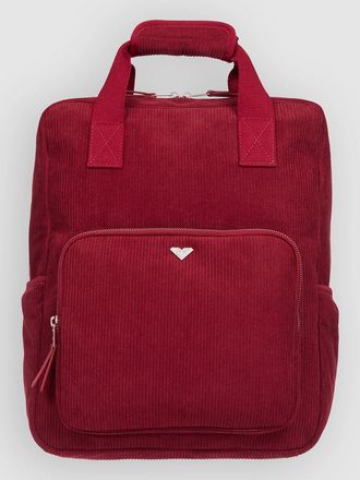 Roxy Wave Whisper Cord Rucksack rot