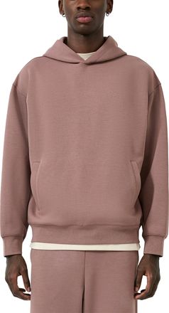 QS by s.Oliver Kapuzensweatshirt QS, Herren, Gr. XXL, braun, Sweatware, Obermaterial: 67% Polyester, 33% Baumwolle, bestickt, unifarben, l&auml;ssig geschnitten h&uuml;ftbedec