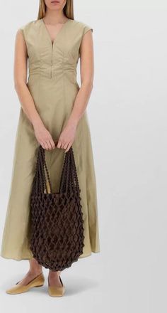 Alysi cotton maxi dress