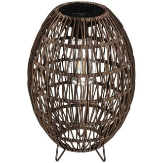 Atmosphera Atmosphera - L&aacute;mpara Solar De Exterior Oval Beige - A.32 Cm Cr&eacute;ateur DInt&eacute;rieur