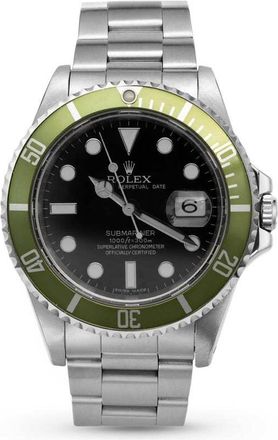 Rolex Pre-owned Rolex Submariner Date Automatic Chronometer Black Dial Mens Watch 16610T