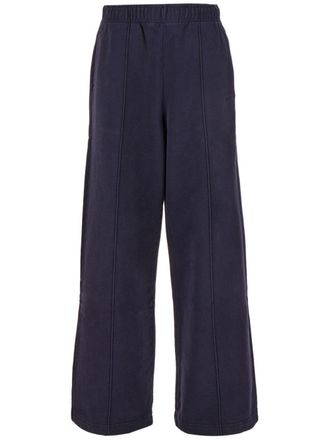 AMBUSH logo-embroidered track pants - Blue