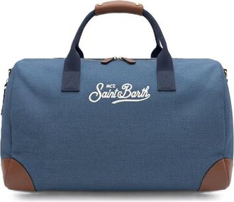 MC2 Saint Barth Structured Duffle Bag with Leather Accents