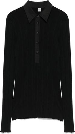 Toteme Polo in maglia - Nero