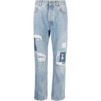 Palm Angels Uomo, Jeans, Blu, W31, new