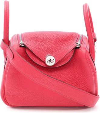 Herm&egrave;s Pre-owned Hermes Clemence Mini Lindy Ladies EO18JBSPR1QET7B2