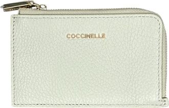 Coccinelle Portafoglio Morbido Metallizzato - - Accessories - Donna - Verde - ONE SIZE