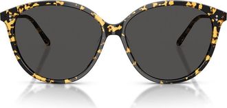 Oliver Peoples Soleau 60mm Butterfly Sunglasses in Tokyo Tortoise /Grey at Nordstrom
