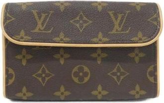 Louis Vuitton Pre-owned Belt Bags, female, Brown, Size: ONE SIZE Pre-owned Vintage Canvas Belt Bag