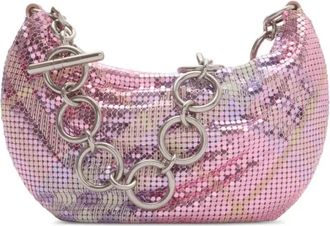 Burberry Borsa mini con catena - Rosa