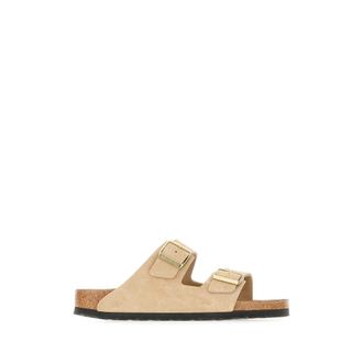 Birkenstock Slippers - Dames - Sandalen - Beige - 37 EU - Schoenen