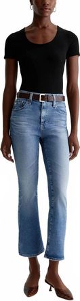 AG - Adriano Goldschmied Farrah Boot Crop Jean In 20 Years Trifecta