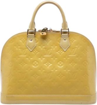 Louis Vuitton Pre-owned Handbags, female, Beige, Size: ONE SIZE Pre-owned Alma PM