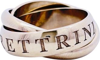 Cartier White Gold White Gold (18K) Band Ring (Pre-Owned)