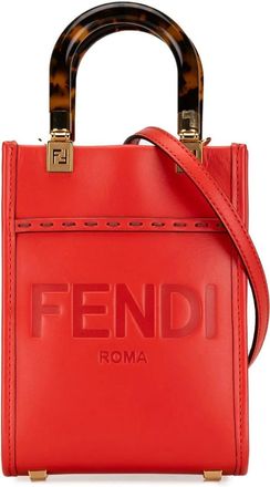 Fendi Hobo Bags - 2010-2023 Mini Sunshine Shopper Tote - Gr. unisize - in Rosa - für Damen