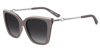 Love Moschino MOL094/S P6Q/9O Womens Sunglasses Grey Size 56