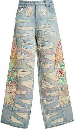 Who Decides War by Ev Bravado BOTTOMWEAR - Pantaloni jeans su YOOX.COM