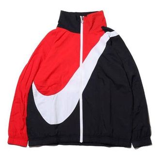 Nike (WMNS) Nike Sportswear Swoosh Woven Sports Jacket Red BV3686-010