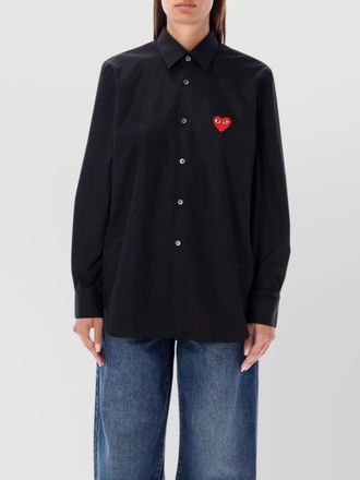 Comme Des Gar&ccedil;ons cotton long-sleeve shirt